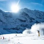 Schneekanone Jungfrau, Lauberhorn