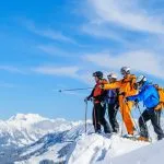 Freerider am Gipfel