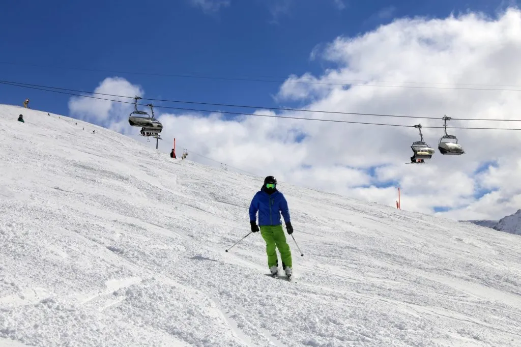 Skigebiet Jakobshorn, Davos (Schweiz)