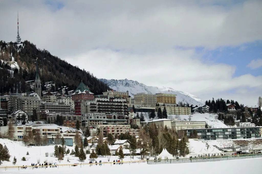 St. Moritz im Winter